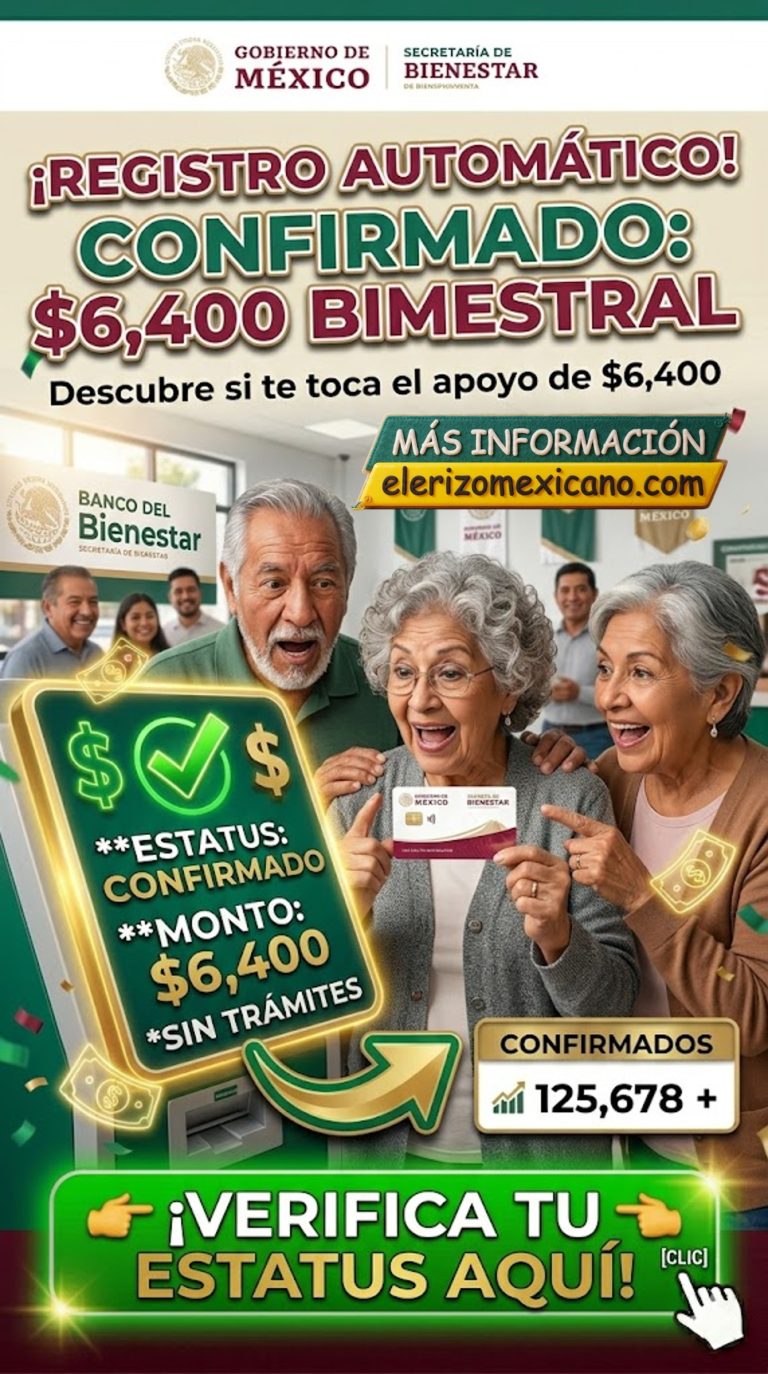 Registro Automático Pensión Bienestar 2026: Quiénes Reciben el Apoyo de ...
