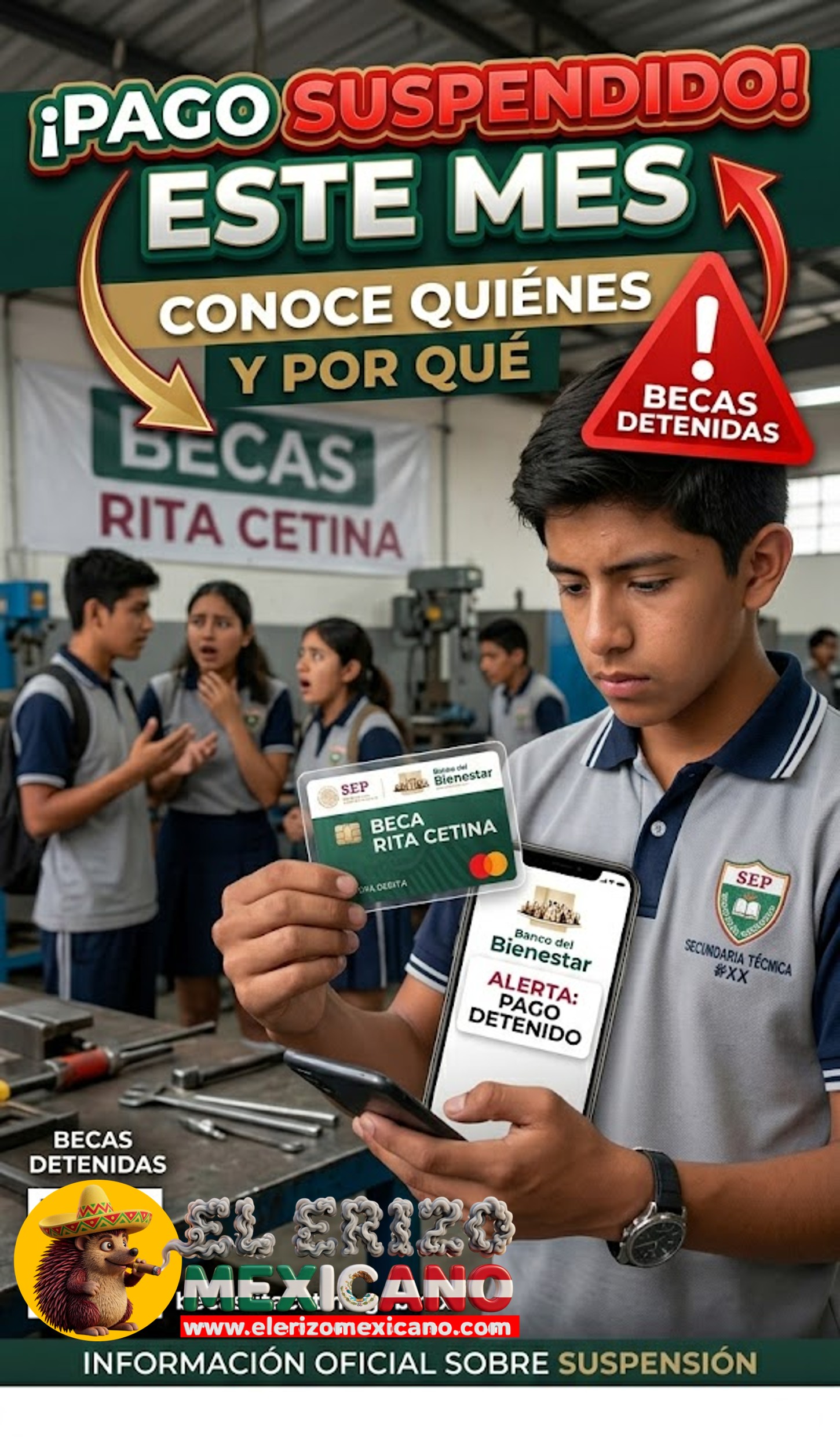 ¡URGENTE! Beca Rita Cetina Abril 2026: Quiénes NO reciben el pago y la ...