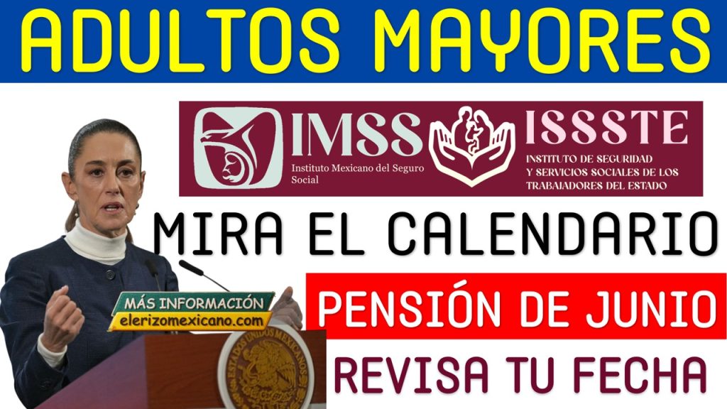 Pensión IMSS e ISSSTE Junio 2026: Cuándo Cae el Próximo Depósito ...