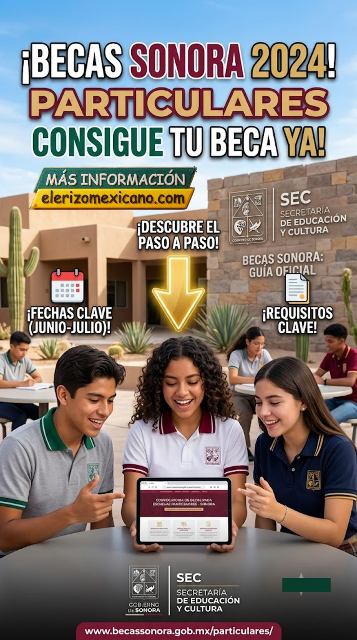 Convocatoria de Becas para Escuelas Particulares en Sonora: Fechas y ...