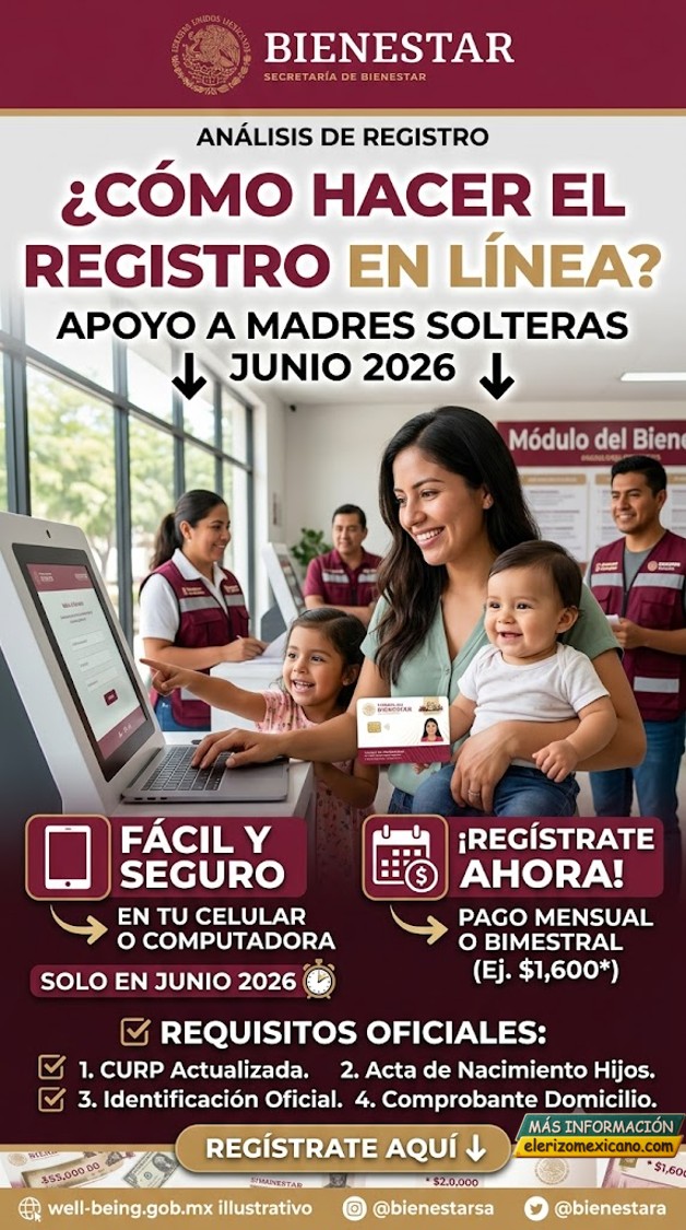 Registrate al Apoyo para Madres Solteras en Junio 2026: Proceso y ...