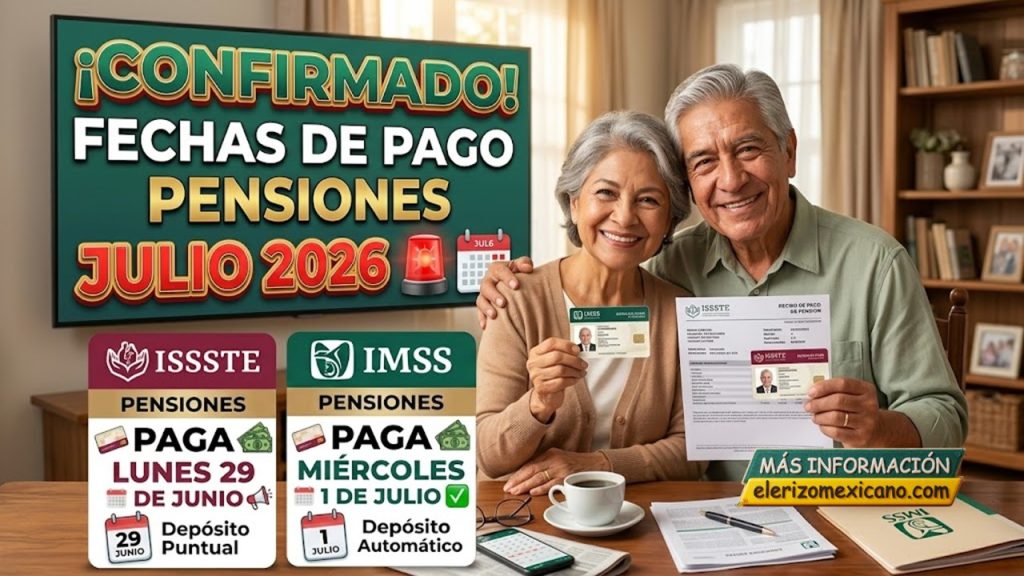 Calendario de Pagos IMSS e ISSSTE: Fechas Oficiales para la Pensión de ...