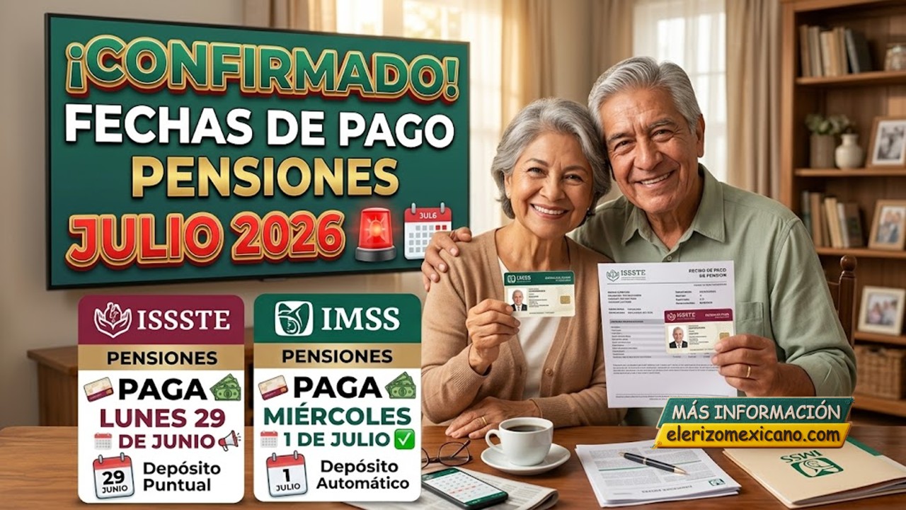 Calendario de Pagos IMSS e ISSSTE: Fechas Oficiales para la Pensión de ...