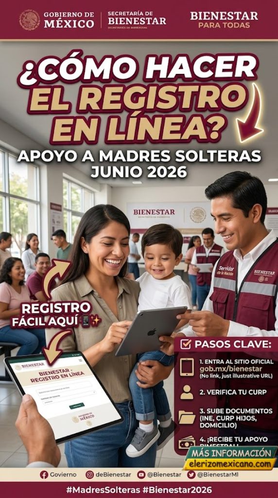 Registrate al Apoyo para Madres Solteras en Junio 2026: Proceso y ...
