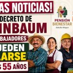 Buenas noticias Por decreto de Sheinbaum estos trabajadores ya pueden jubilarse desde los 55 años